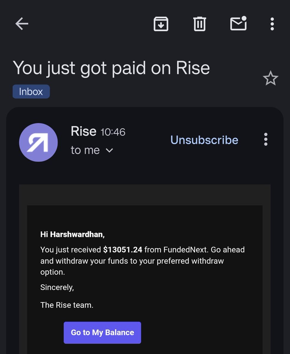 harshwp_'s tweet photo. Second payout from @FundedNext  processed in under 2 hours. Best and fastest propfirm in the space. Just follow their simple rules and get paid. Love the work you guys are doing @Flynn3624 https://t.co/Wz7iJLWl0T