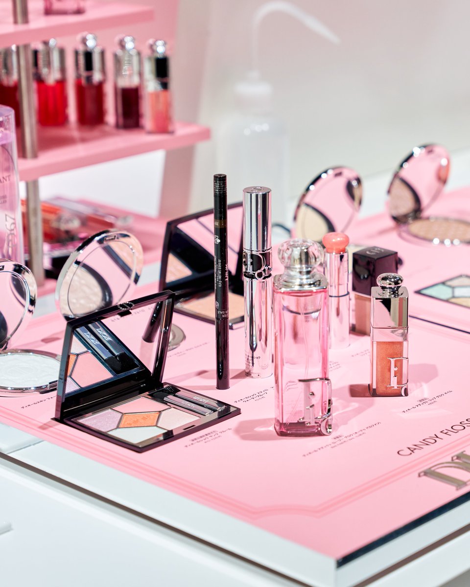 キャンディのように甘くカラフルなPOP UP🍭🍭 ＜ディオール