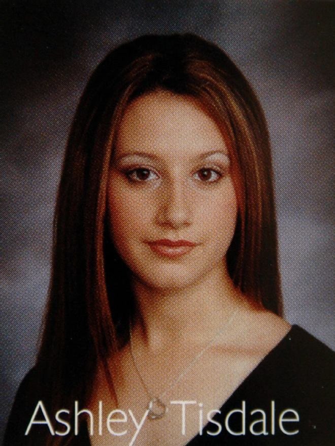 ashley tisdale's yearbook picture