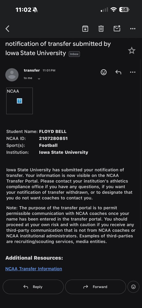 Tre Bell tweet media