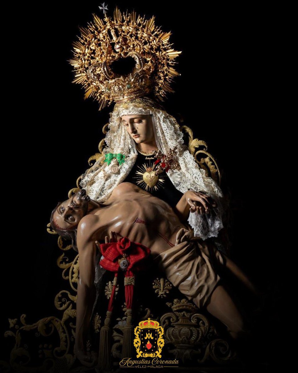#ViernesDeAngustias ⚜️
𝑄𝑢𝑒 𝑙𝑎 𝑉𝑖𝑟𝑔𝑒𝑛 𝑀𝑎𝑟í𝑎 𝑛𝑜𝑠 𝑔𝑢í𝑒 𝑒𝑛 𝑒𝑠𝑡𝑒 𝑛𝑢𝑒𝑣𝑜 𝑎ñ𝑜, 𝑙𝑙𝑒𝑛á𝑛𝑑𝑜𝑛𝑜𝑠 𝑑𝑒 𝑒𝑠𝑝𝑒𝑟𝑎𝑛𝑧𝑎, 𝑎𝑚𝑜𝑟 𝑦 𝑝𝑎𝑧 . 
𝑄𝑢𝑒 𝑠𝑢 ℎ𝑖𝑗𝑜 𝐽𝑒𝑠ú𝑠 𝑠𝑒𝑎 𝑛𝑢𝑒𝑠𝑡𝑟𝑎 𝑙𝑢𝑧 𝑒𝑛 𝑒𝑙 𝑐𝑎𝑚𝑖𝑛𝑜.
#MadreDeVelez