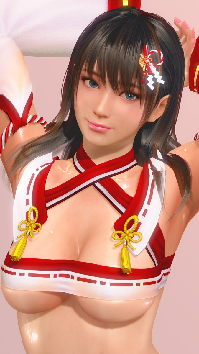 おまいり紅梅🙏✨
#DOAXVV #ななみ