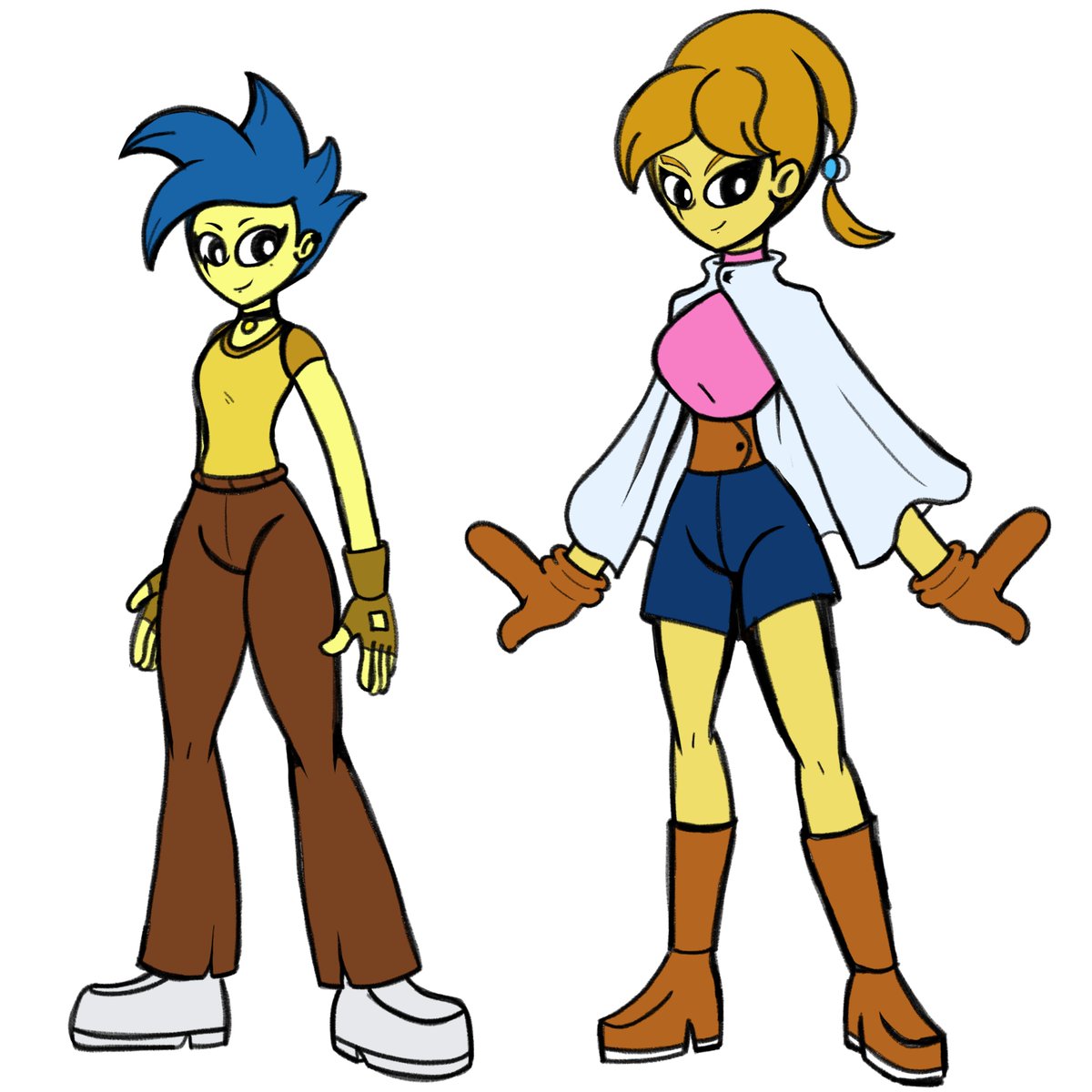 Rediseños para SONIA y WENDY. se aplicaran después de terminar la saga actual (Quedan como 7 capítulos mas) ¿Qué opinan? 

P.D: Es una razón por la cual no puedo dibujar a SONIA ni a WENDY todavía, necesito concluir la saga primero, una disculpa 😅