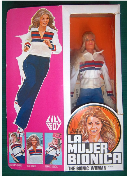 Valavb's tweet image. ¡50 años de la Mujer Biónica!
Cuando estaba en la escuela, tuve una muñeca como esta.