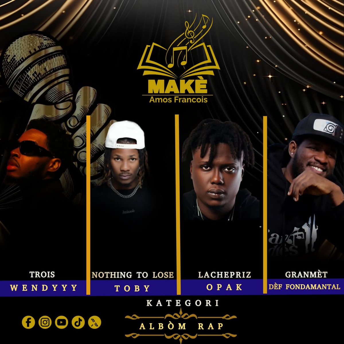 Albòm Rap delane nomine .