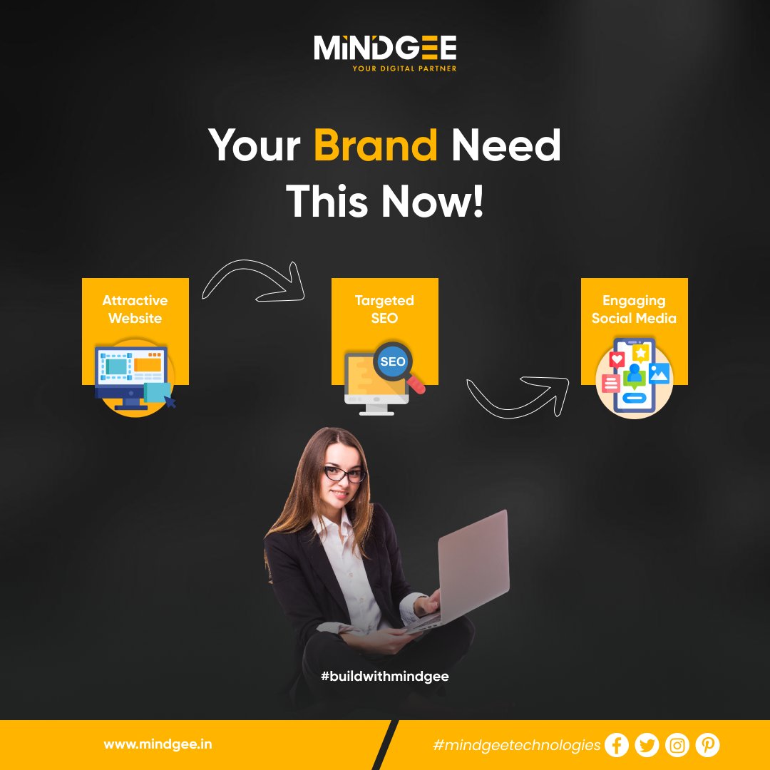 Your brand needs this—now. ⚡
Website. SEO. Social Media.
All done right with MindGee 🚀
🌐 mindgee.in | 📞 +91 89516 05480
#BuildWithMindGee #DigitalGrowth