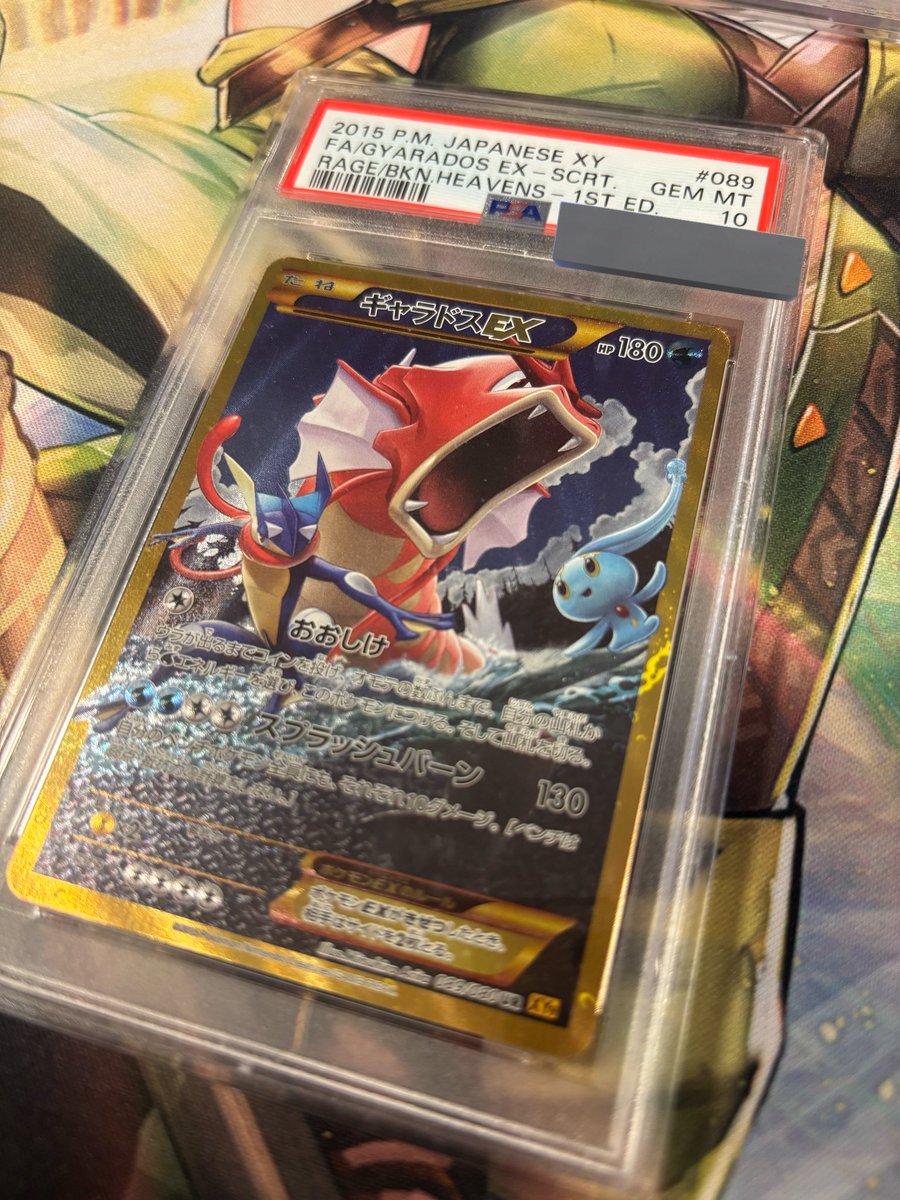 ✨入荷情報✨ 2015 XY ギャラドスEX SR（1st Edition） PSA10 GEM MINT