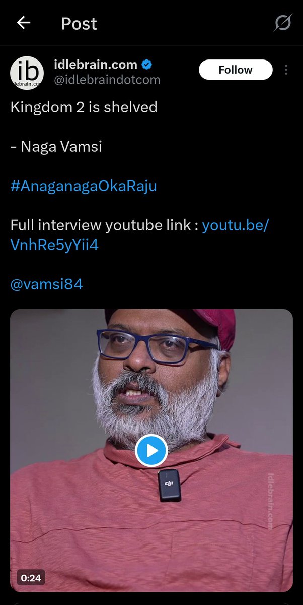 Raj_Nanii's tweet photo. Why does #VijayDeverakonda have 4 movies shelved ?
1. #Hero – VD × Mythri Movie Makers
2. #JGM – VD × Puri Jagannadh
3. VD × Sukumar
4. #Kingdom2 x Gowtham
Only actor in TFI with so many projects getting shelved ?
What’s the reason?
Sources Tweet links shared below thread https://t.co/0d1NSKk3Ky
