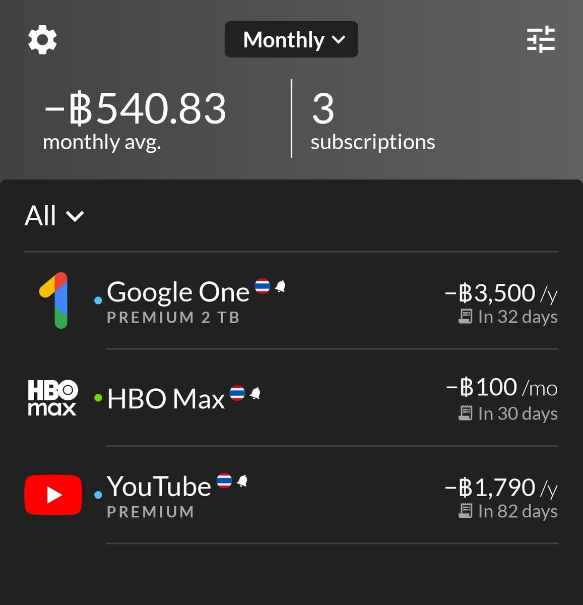 jadenipat7's tweet image. ต้นปี 2026 ถึงเวลาแพลนเตรียมจ่ายพวกค่า Subscription แล้วแหละ อันไหนจำเป็นจะจ่ายต่อไป อันไหนไม่จำเป็นเอาออก ตอนนี้เหลือแค่นี้เลยเพราะ GG One ได้ Gemini และ YouTube จำเป็น Premium มากๆ