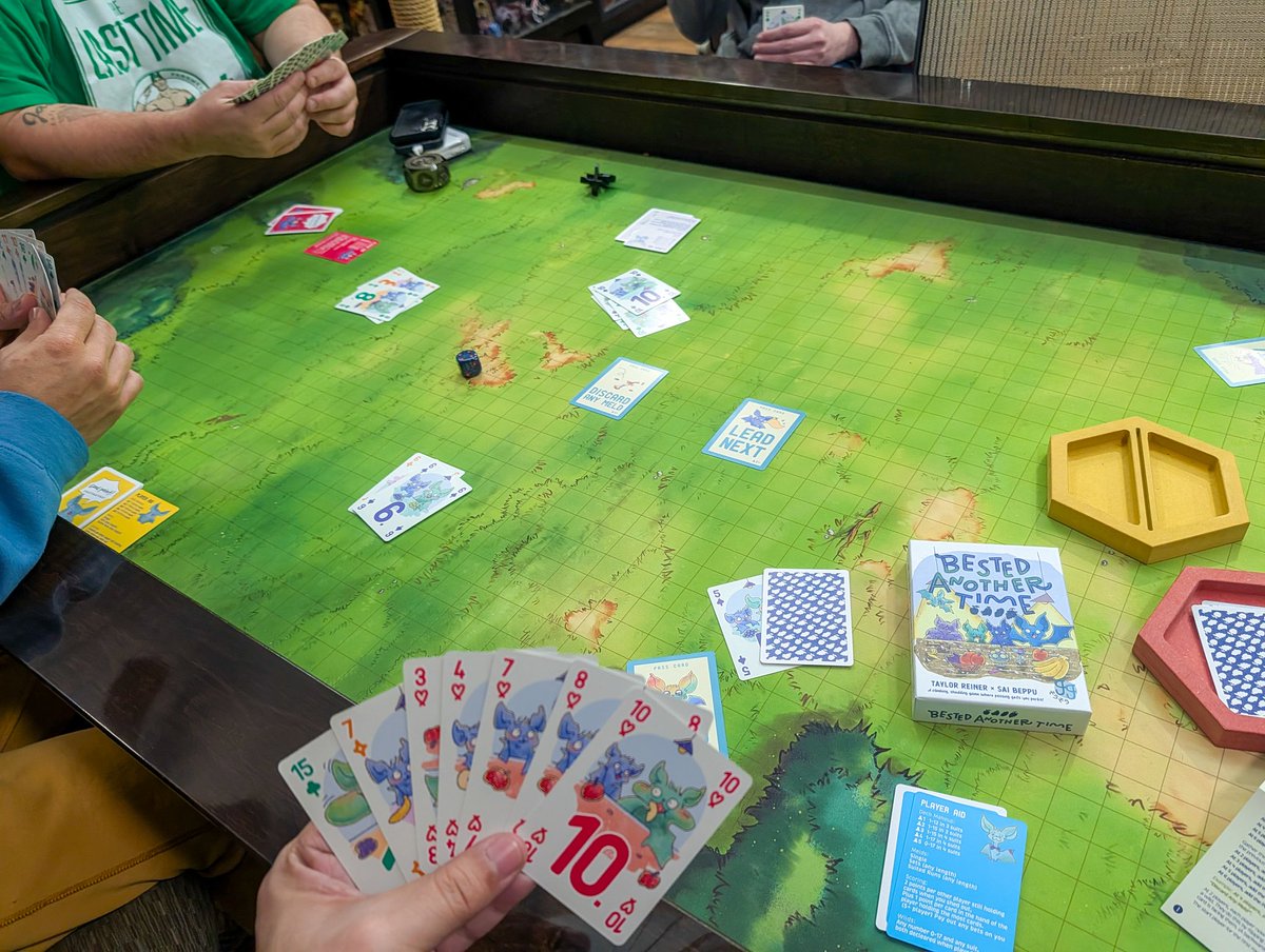 TheLibraryGamer's tweet image. New year games.