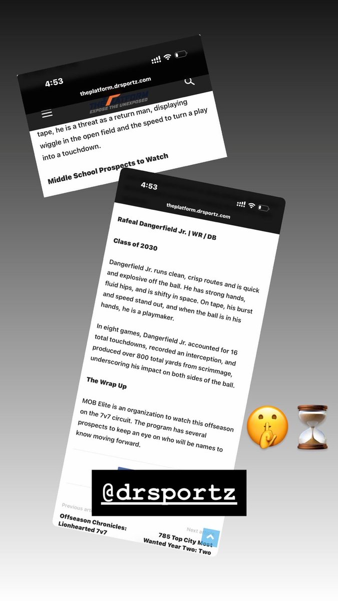 Rafeal “RJ” Dangerfield Jr. tweet media