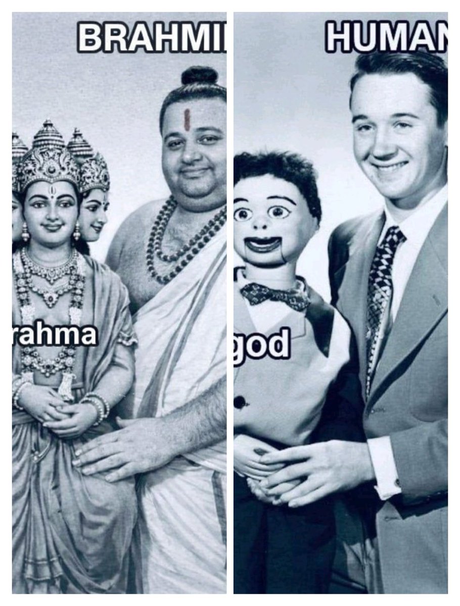 catale7a's tweet image. Brahmanism = Ventriloquism