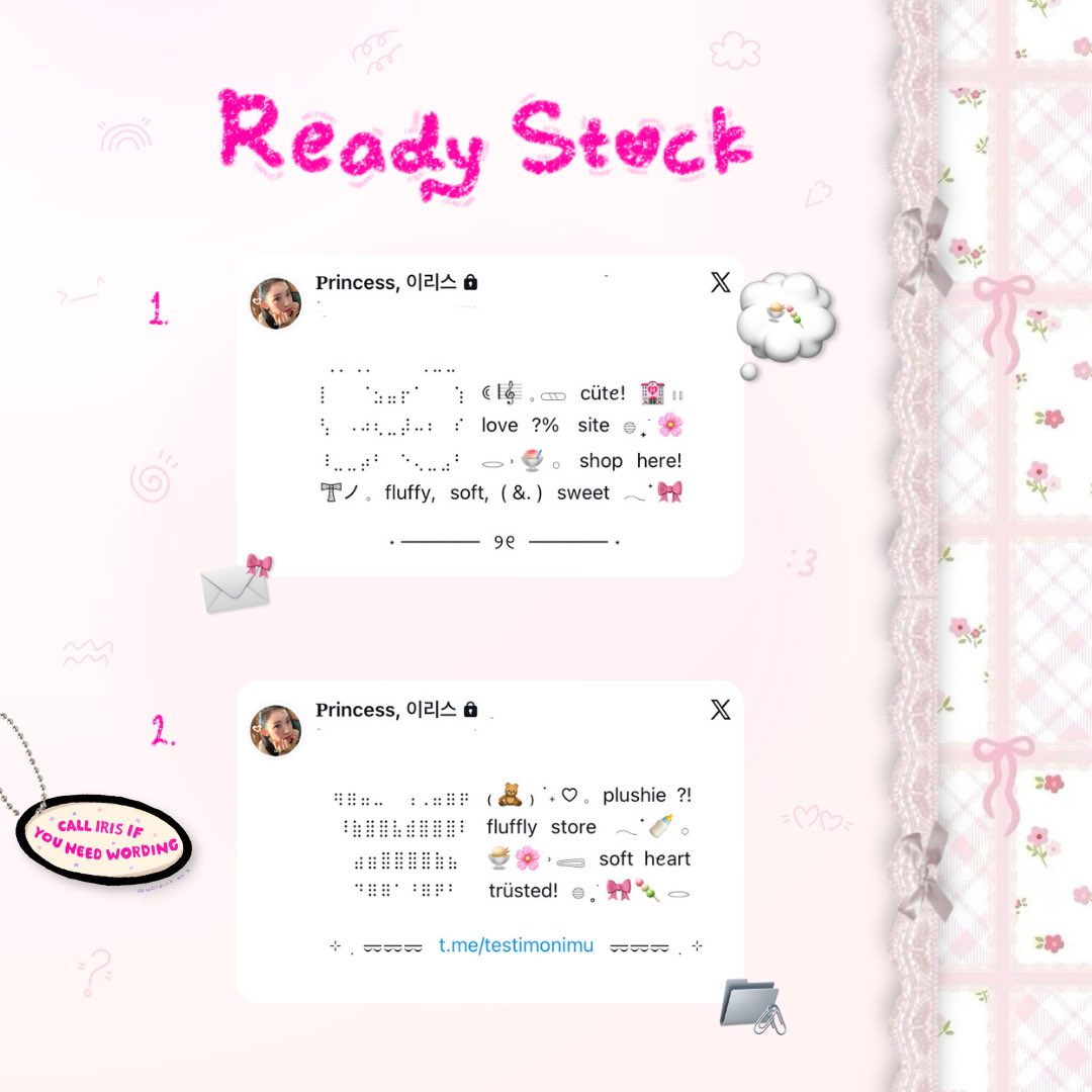 iris, wording! tweet media