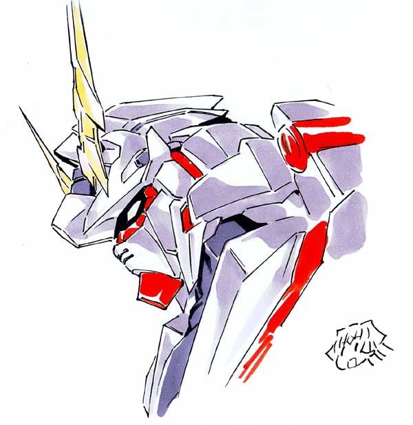 そういえば角の生えた馬やね^^ 