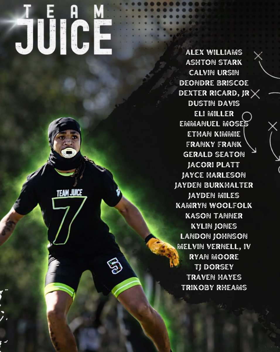 Welcome to the family! The standard…Team Juice 🧃🥷🏽🌟
