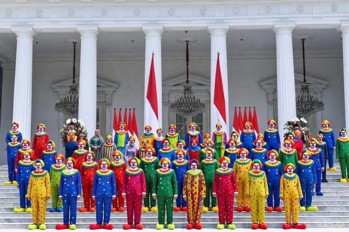 uyoktweet's tweet image. Kabinet Badut.