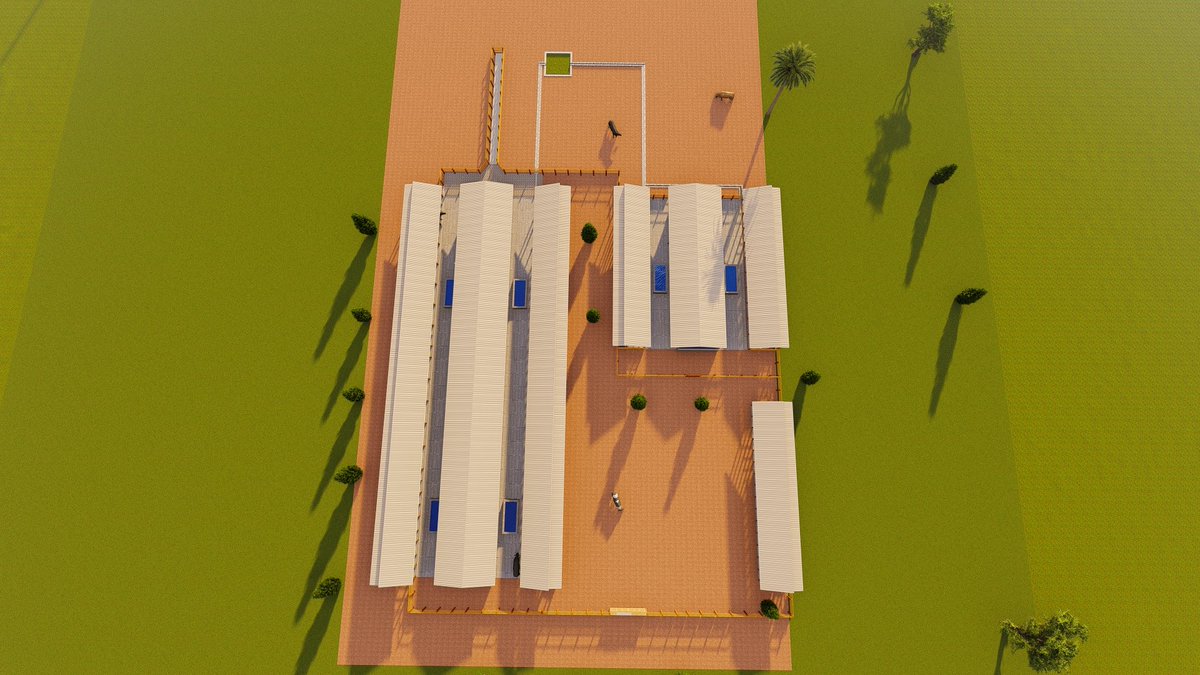 OfKimd's tweet photo. 70 Dairy Cow’s Structure Design Plan
The structure is designed to have  35 cows and a 2-sided sleeping structure, each housing 35 cows. it also has a 30 cows’ capacity milking palour and 30 calves, feeding and sleeping structures.
https://t.co/CbCh97D0GP
#farming https://t.co/VXcNaQ9KDC