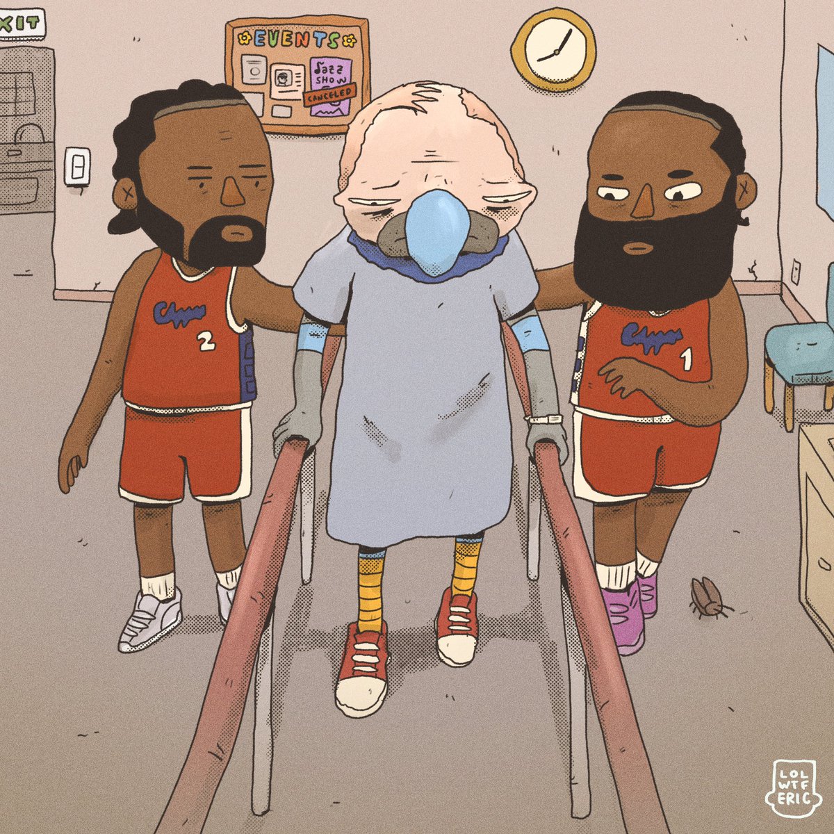 lolwtferic's tweet image. clippers... win?!?