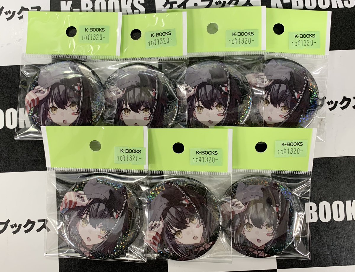 入荷情報】 にじさんじ 💟FANCY TOXIC💟 ホログラム缶バッジ 🧷ましろ