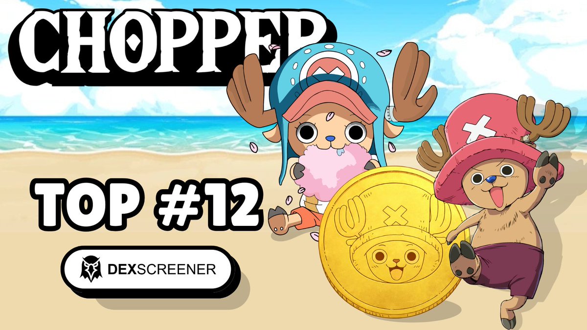🚀 TOP 12 AND MOVING
🦌 $CHOPPER
Momentum is real.
Eyes on the next level 👀📈
dexscreener.com/solana/AcVtWc8…