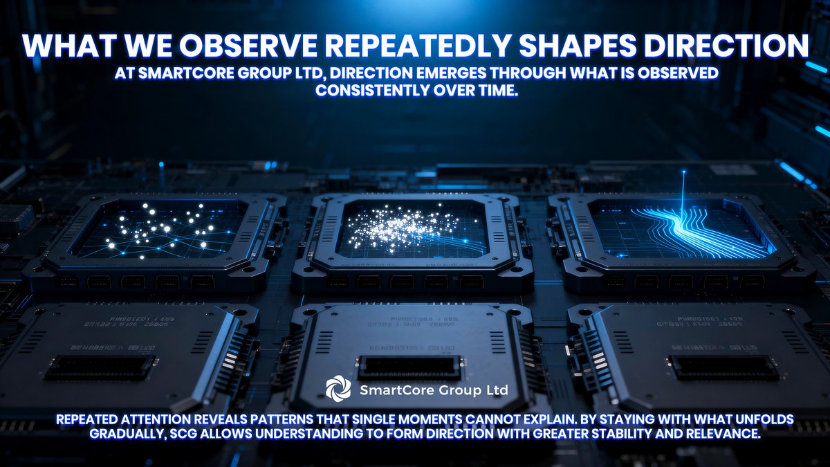 SmartCore_Group's tweet image. 📊 True strength doesn’t shout, it refines, repeats and stays.
🌐 At SCG, consistency builds systems that adapt and last.
✨ What’s steady today becomes tomorrow’s stability.

#SmartCoreGroup #QuietStrength #ResilientDesign #SustainedProgress #SCG