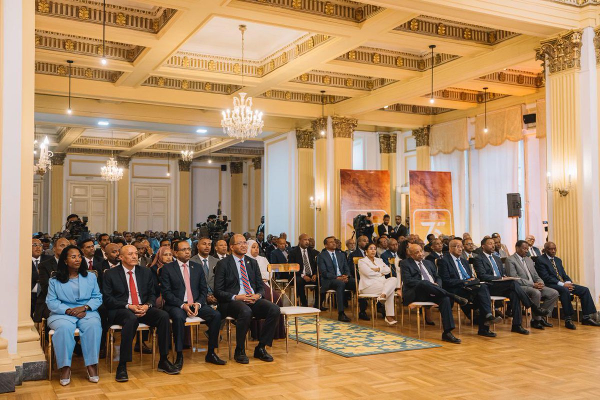 “Who is an intellectual?”

On the occasion of the 75th anniversary of Addis Ababa University, Prime Minister <a href="/AbiyAhmedAli/">Abiy Ahmed Ali 🇪🇹</a>, an alumnus of the university, is delivering a guest lecture titled “The Role of Intellectuals in National Prosperity.” 

The lecture is being presented in