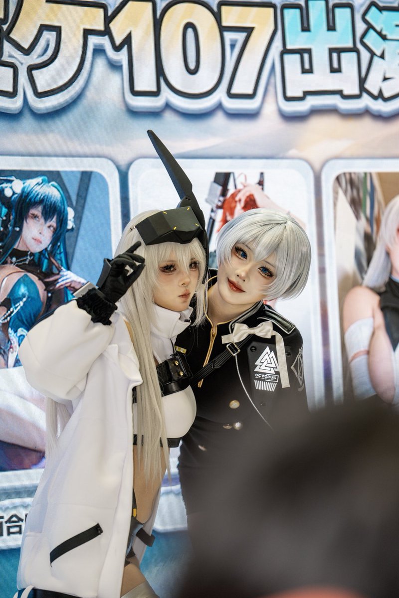 SAOKIRITOSAKURA's tweet photo. NIKKE C107
モデル：@Lilium725 @Yasal_170 
#NIKKE  #c107 #C107コスプレ https://t.co/f0iqxkm7zE