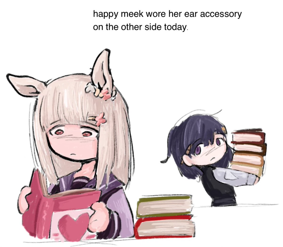 foafstal's tweet image. kiryuin and meek today