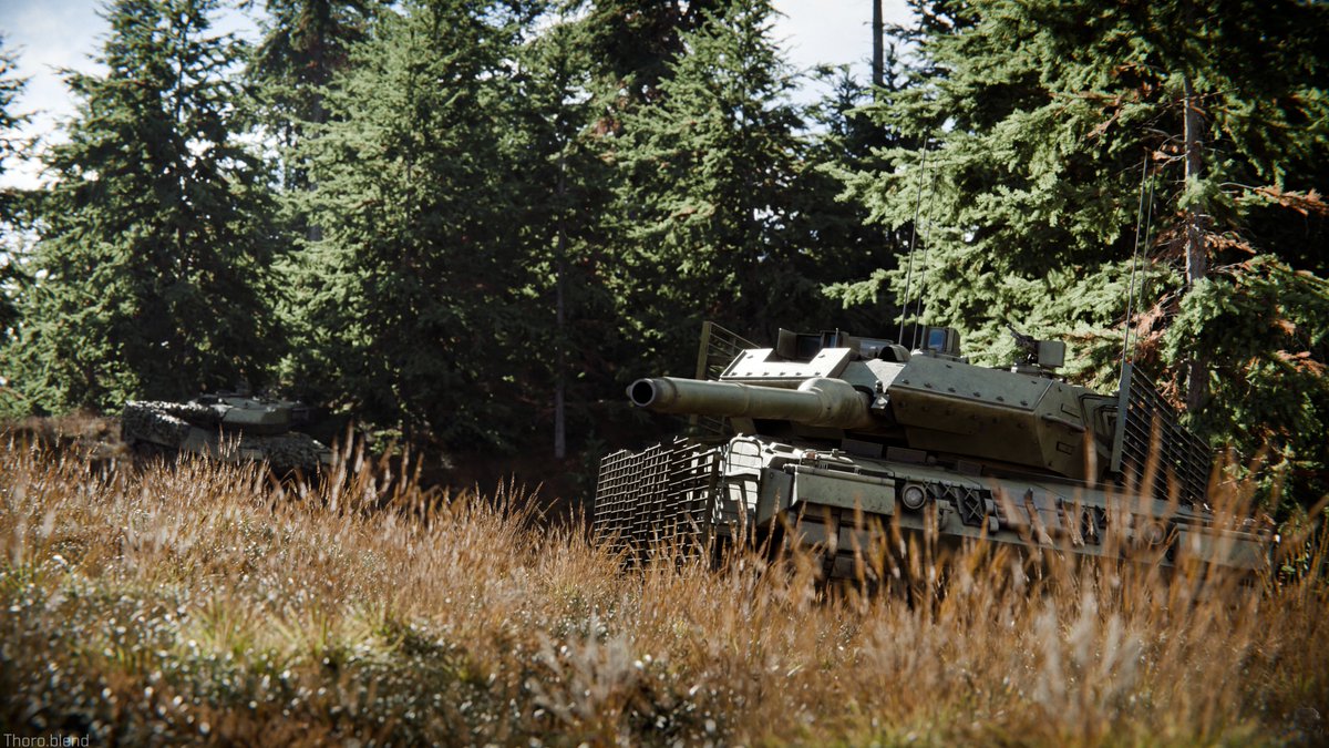 I have the tank 'tism

#Squad #Leo2 #Leopard2 #b3d #blender3d