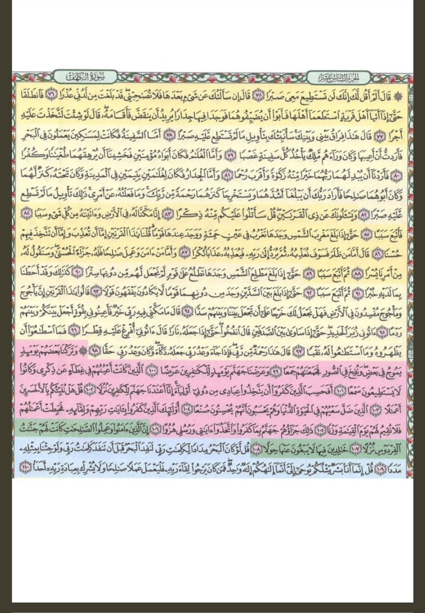 قال رسول الله صلى الله عليه وسلم
من قرأ سورة الكهف يوم الجمعه اضاء له من النور مابين الجمعتين❣