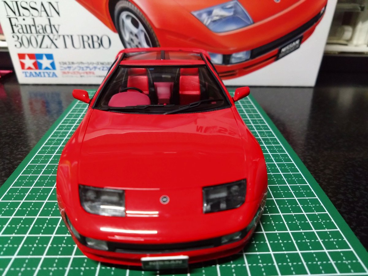 Z32完成したぁ｡ﾟ(ﾟ´Д｀ﾟ)ﾟ｡ 疲れた。。マスキング地獄だった。。 さて