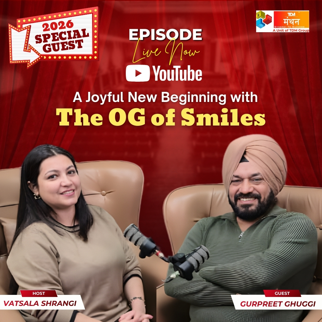 TDManthan's tweet photo. Episode is LIVE NOW 🎥

The Laughter King Gurpreet Ghuggi joins TDM Manthan, bringing stories, humor, and moments that set the tone for a joyful new year.

🔥 Watch Now
https://t.co/EGQwrUtgc2

#GurpreetGhuggi #TDManthan #NewYear2026 #Punjabifilms #laughterking https://t.co/2dbHa07nJo