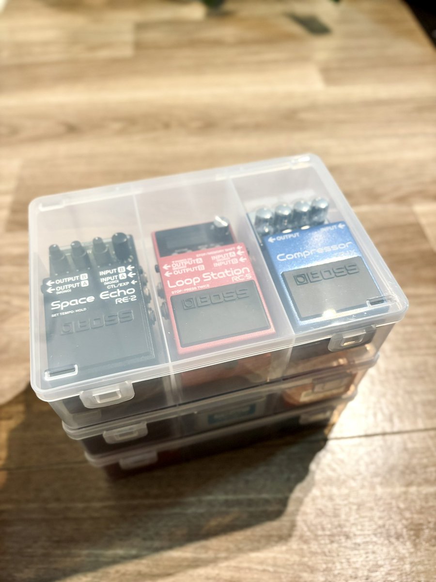 aki_gt_'s tweet image. ギタリスト界隈で話題のケース買ってみた

結論：最高‼️‼️💮