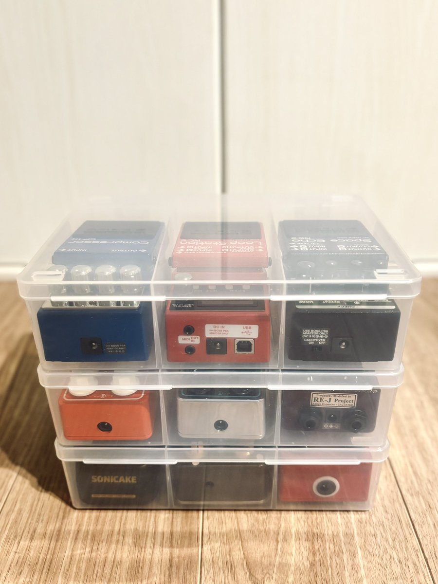 aki_gt_'s tweet image. ギタリスト界隈で話題のケース買ってみた

結論：最高‼️‼️💮