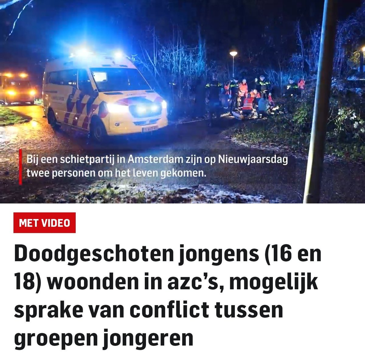 Wat verwelkomen we toch een hoop gezelligheid in ons land hè.
