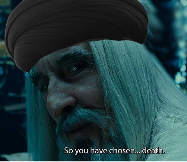 Iranians: *protest*

Ayatollah: