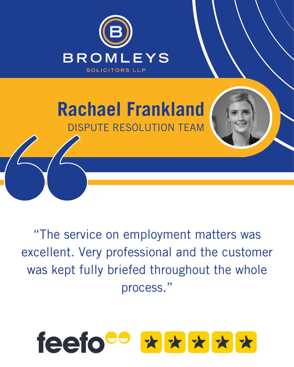 Bromleys Solicitors - Award-winning law firm tweet media