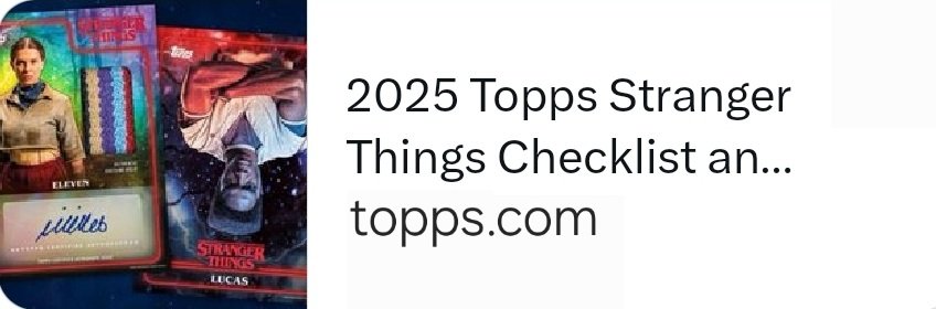 Noon drop 👇 #TOPPS #AD 

Details : bit.ly/4jjk0uI