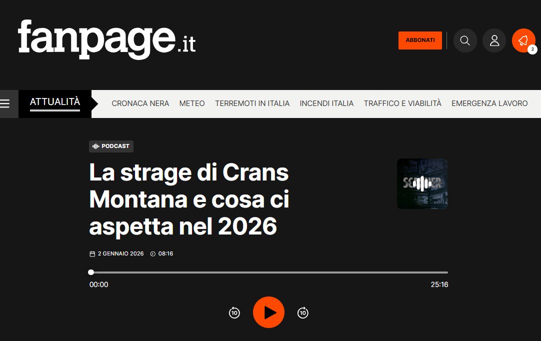 70 chiamate ricevute e 8 animali soccorsi: oggi su Scanner, podcast di <a href="/fanpage/">Fanpage.it</a>, <a href="/ValerioNicolosi/">Valerio Nicolosi</a> intervista l'Unità d'Emergenza #LAV intervenuta in soccorso degli animali durante la notte di Capodanno nelle zone di Firenze, Prato e Lucca👉fanpage.it/podcast/scanne… (da 21.18)
