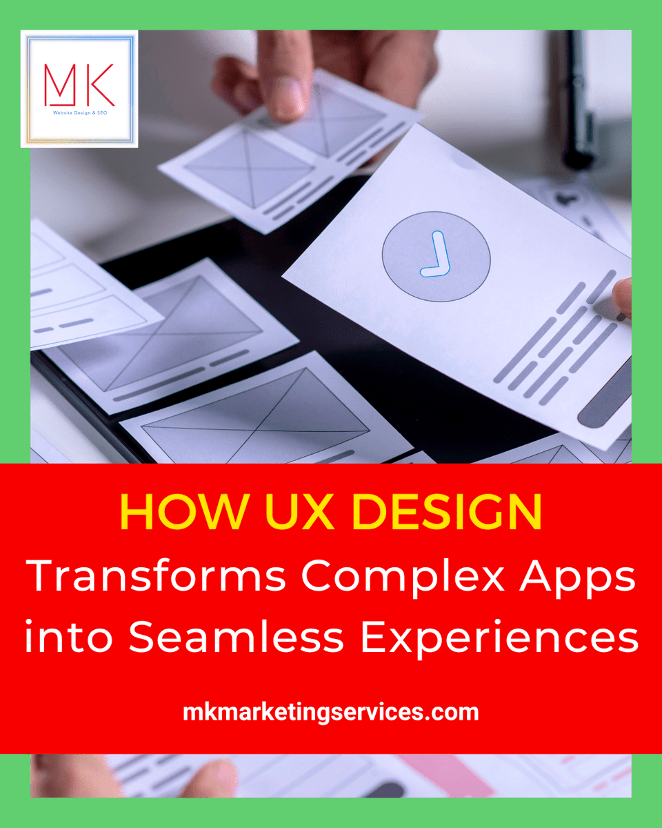 mkwebsiteandseo's tweet photo. How UX Design Transforms Complex Apps into Seamless Experiences!
https://t.co/ds8D2H5Eog 
#MKMarketing #UXDesign #BlogPost https://t.co/Bcq39vEUnW