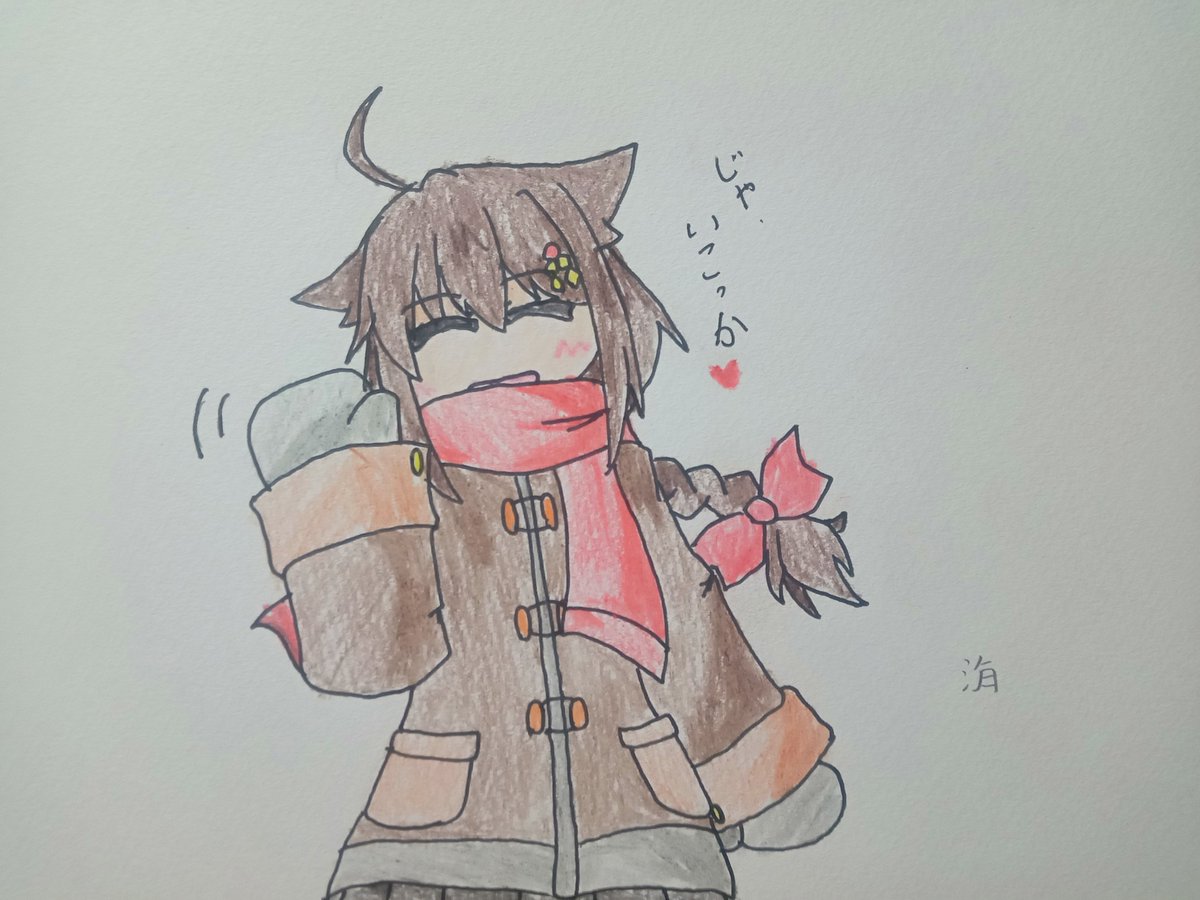 時雨姉さん（初詣ートのすがた）