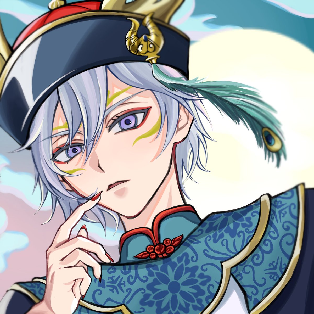 リク⚔️！今年初描きです