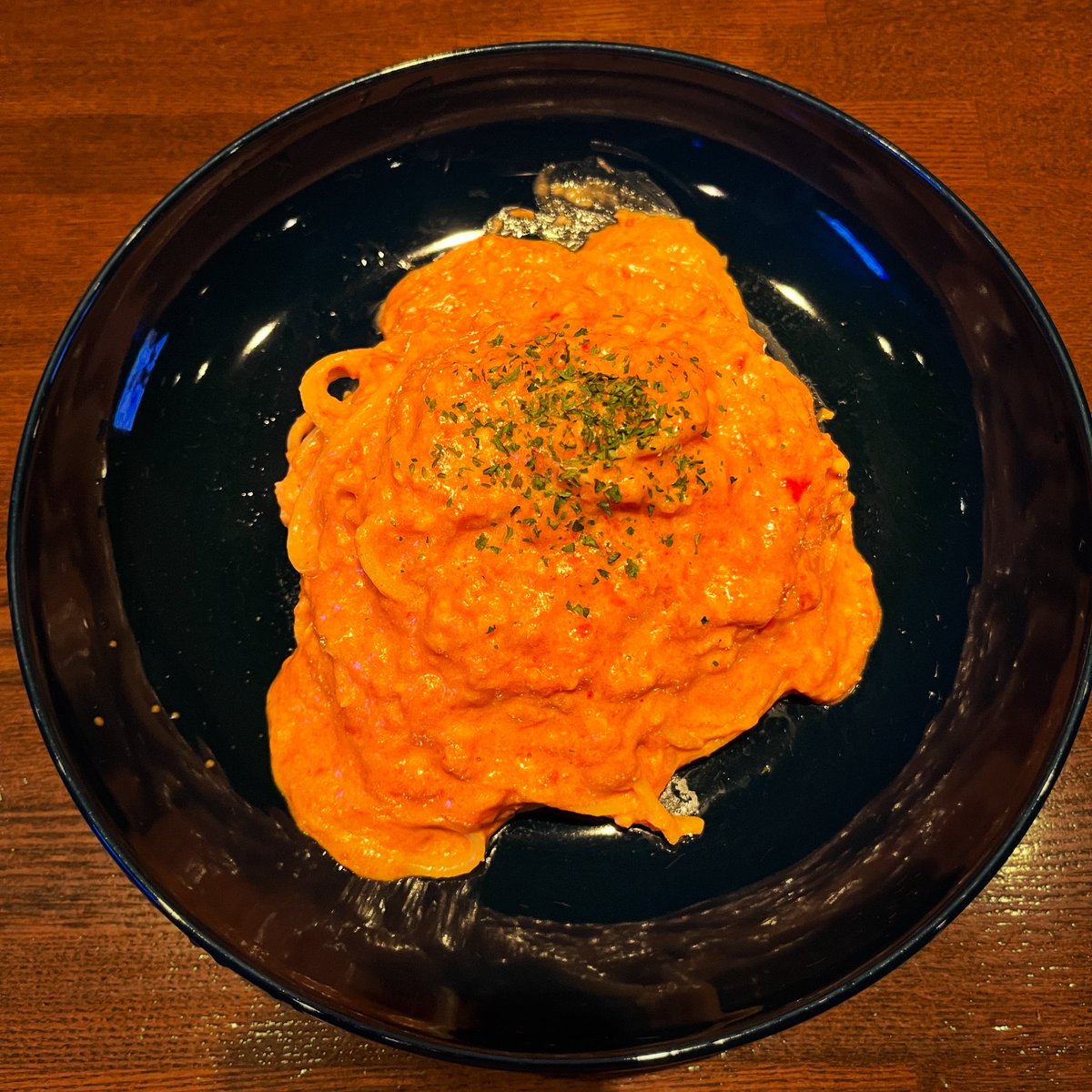 #まるずわいがにのトマトクリームパスタ
#BARホオズキ