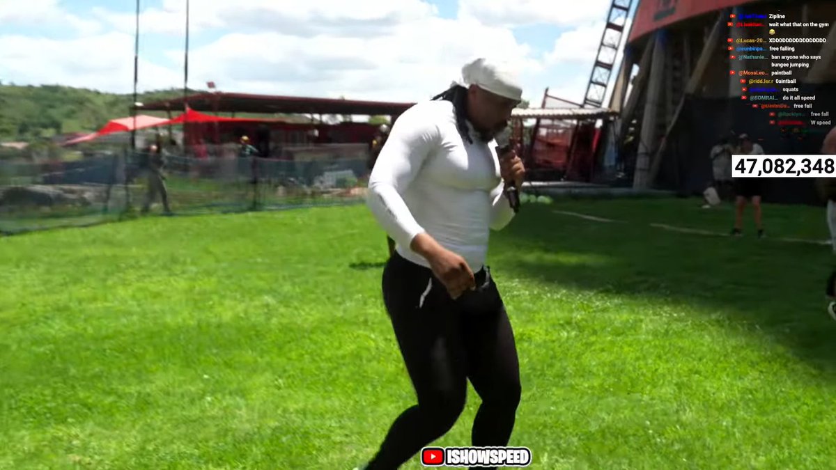 randomshit2838's tweet photo. speed meet squat king in africa 

#IShowSpeed #SpeedLive #SpeedArmy #SpeedGang #SpeedStreams #SpeedFan #SpeedClips #SpeedReacts #SpeedMoment #SpeedOnYouTube https://t.co/n6iWVCjoQP