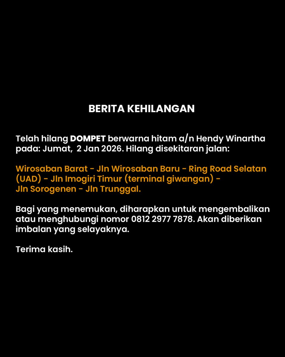 Hendy Winartha® tweet media