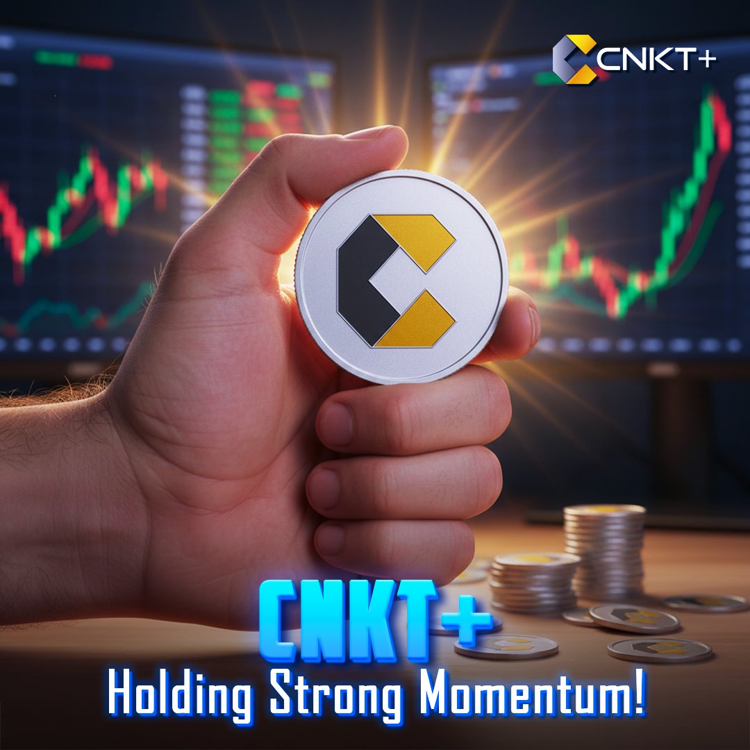CNKTplus's tweet photo. More users are showing up daily.
Market flow stays steady and clean.
https://t.co/0z5qMft5An

#CNKT #CryptoLaunch #GT3DEX https://t.co/abLoknbkx8