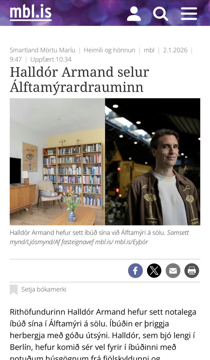 Halldór Armand tweet media