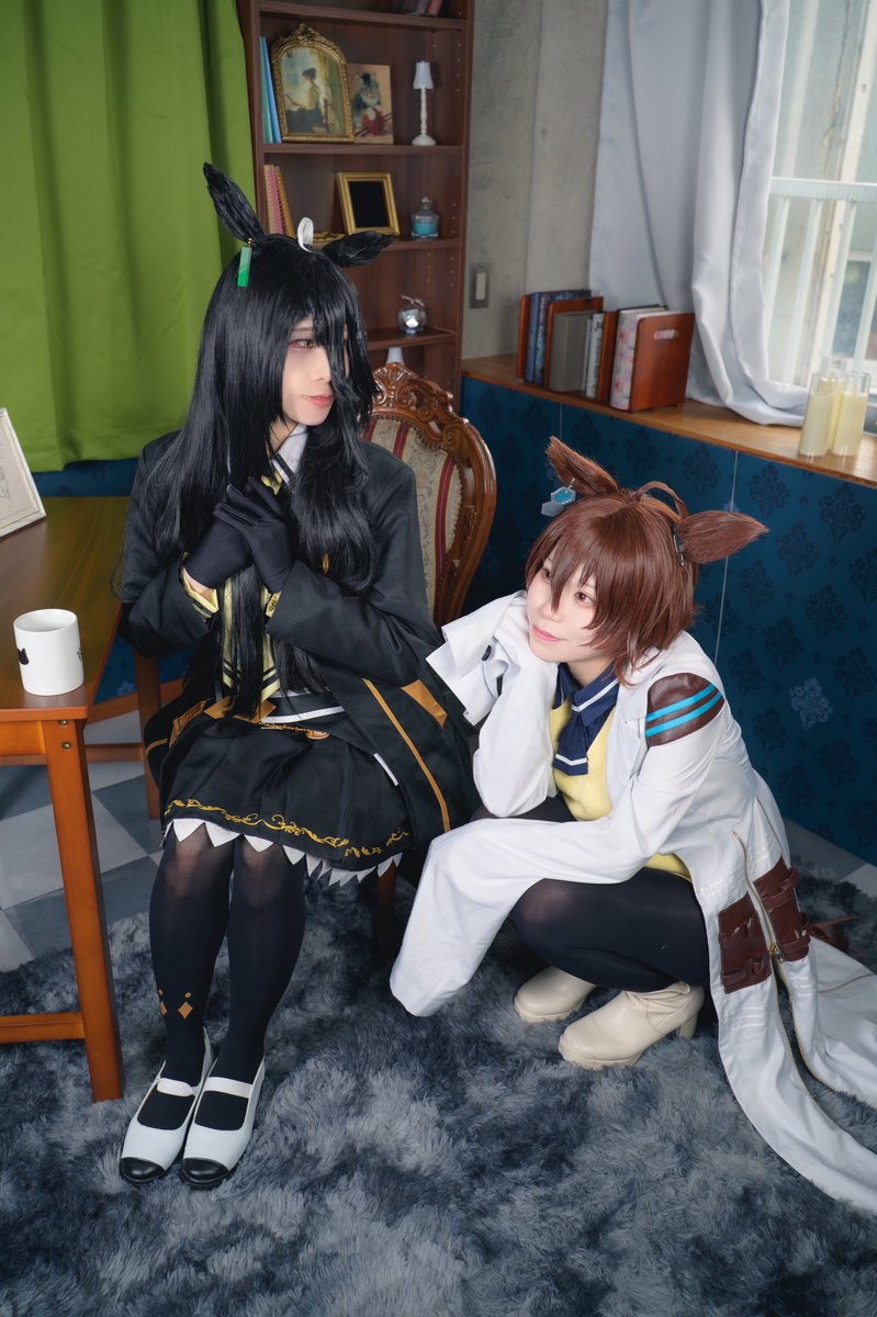 nakandakari_c's tweet photo. ※cosplay
ウマ娘/
マンハッタンカフェ @makorin00819
アグネスタキオン うめ
🐴!!!
📸 KAZさん @KAZ9527
#MultiStudio_DEN https://t.co/ZfnQfuVcI6