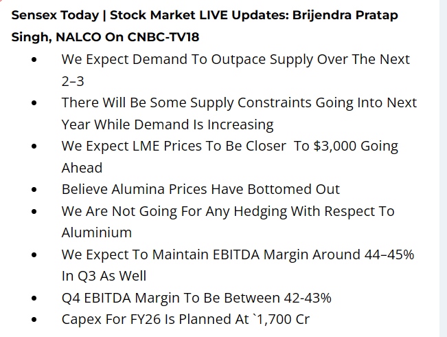 AI ve güneş paneli temasıyla gözler gümüşte. Çok güzel fiyatladı.
Güneş panelinde diğer önemli madde ise aluminium.
NALCO: "2-3 yılda talep, arzı aşacak. Arzda kısıtlamalar olacak."
Gümüşle birlikte Aluminium rallisi izlemek şaşırtmaz beni. (Gümüş kadar güçlü olmasını beklemem)