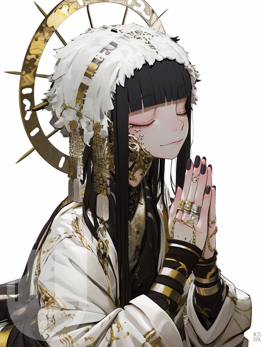 信仰』 SFW / Safe for work. No nudity. #AIart #AIGenerated